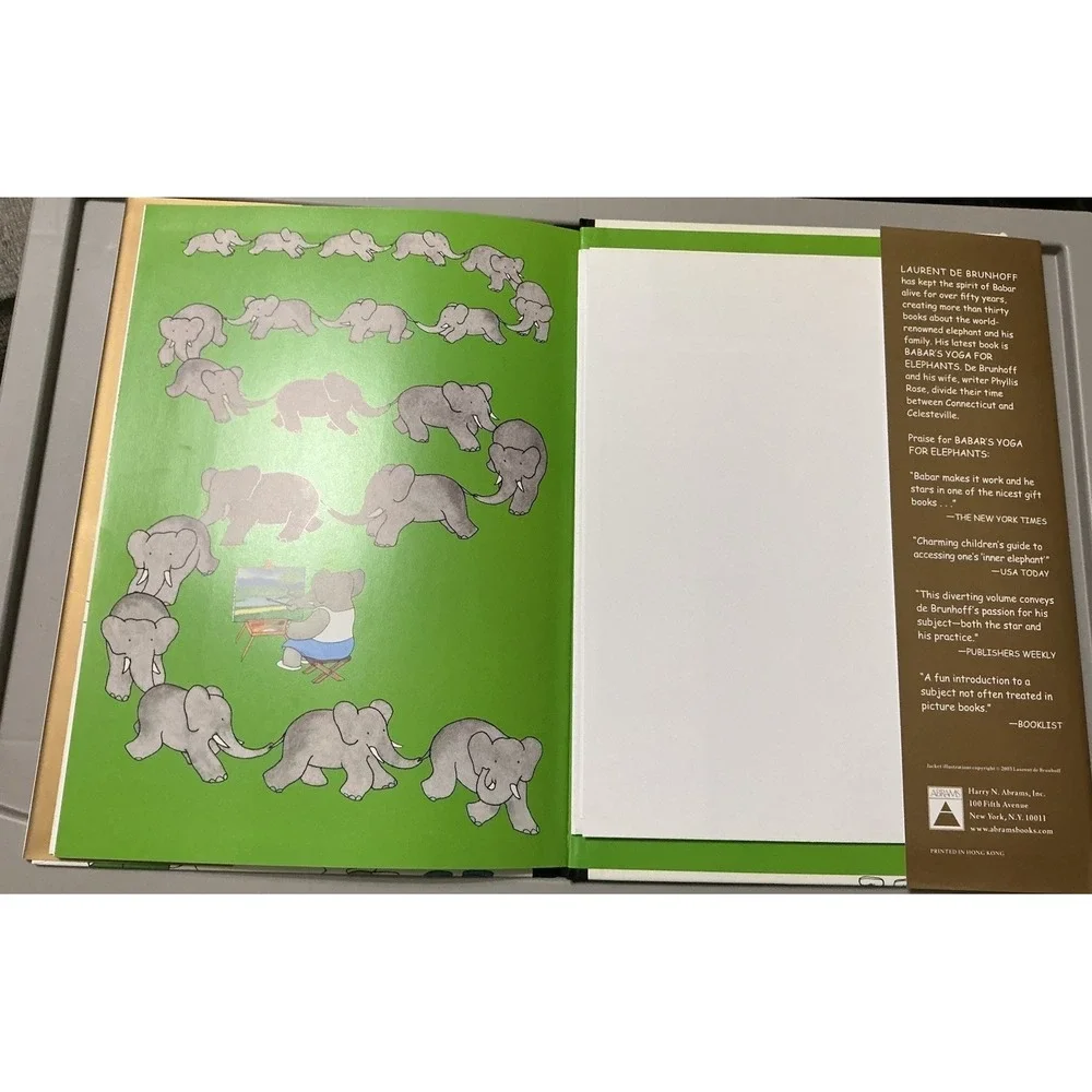 Babar's Museum of Art by Laurent de Brunhoff (2003, Hardcover) EC